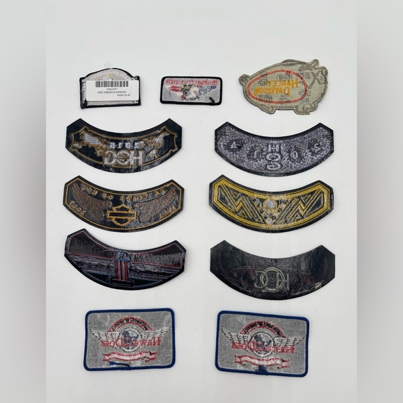 Harley-Davidson Motorcycle HOG Patches Misc Biker Lot New Harley Owners Group - Picture 2 of 5